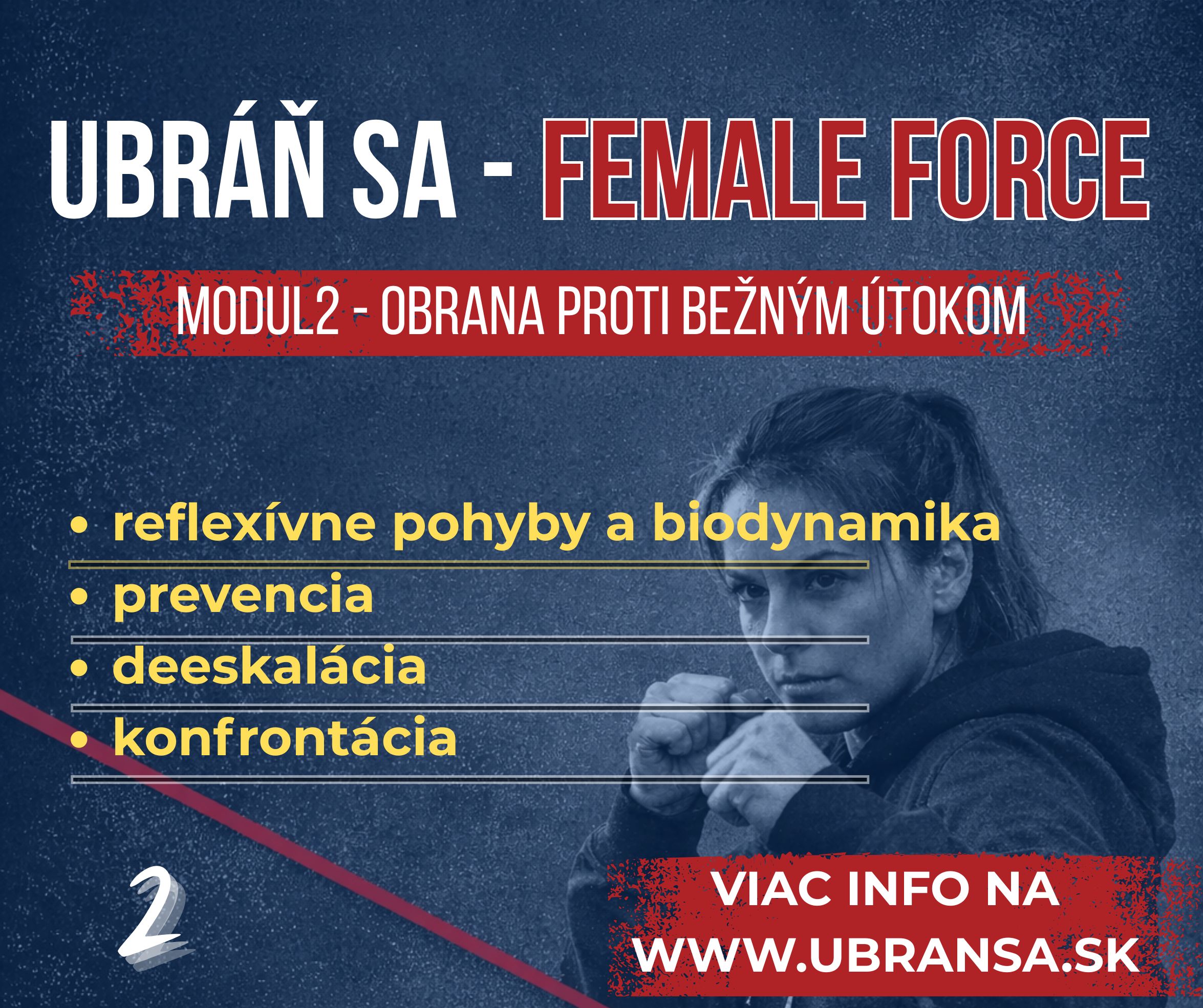 Sebaobrana pre ženy (Modul 2)